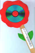 CD Flower Craft